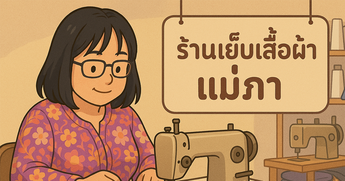 ร้านตัดเสื้อผ้าแม่ภา